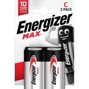 Batteri C 2-p Energizer Max.
