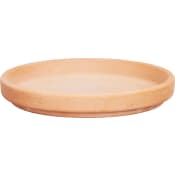 Lerfat beige 22cm.