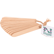 Sticketikett bambu 10cm 15p.