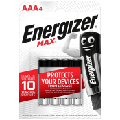 Batteri Max AAA 4-p Energizer.