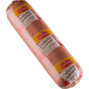 Medwurst Delikatess i skivor ca 14g Scan.