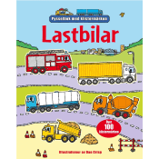 Pysselbok Lastbilar med klistermärken.