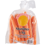 Morötter 1 kg Fröslunda Lantbruk AB.