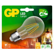 LED-lampa Filament Classic E27 4W 470LM 1-p Batteristen.