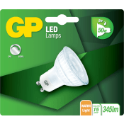 LED lampa GP reflektorlampa, GU10, 5W (50W), 345LM Batteristen.