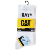Sportsocka 3p Coolmax vit 35-38 CAT.