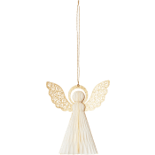 Ängel Papper Vit 1-p 12cm.