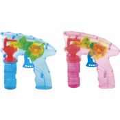 Blåsbubblepistol med ljus 1-p.
