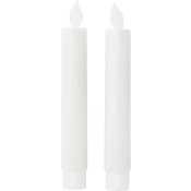 LED Kronljus vit 2p.