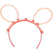 Diadem Glow in the dark Röd 1-p Festive.