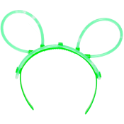 Diadem Glow in the dark Grön 1-p Festive.