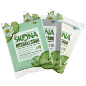 Hushållsduk Färgad 10-p ICA Skona.