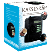Sparbössa kassaskåp.