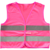 Reflexväst Barn Rosa.