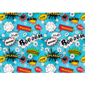 Presentpapper Boom 0,7x3m ICA.