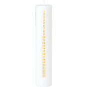 Kalenderljus Stearin 5x25cm ICA.