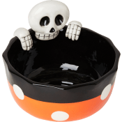 Skål Halloween Skelett 20cm ICA.