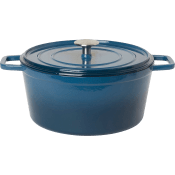 Gjutjärnsgryta Cassero Shiny Blå 5l ICA.