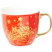 Mugg X-mas Röd 60cl ICA.