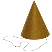 Minihatt Guld 4-p.