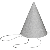 Minihatt Silver 4-p.