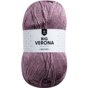 Garn Big Verona Rose blush 200g Järbo.