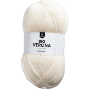 Garn Big Verona Vintervit 200g Järbo.