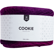 Garn Cookie Fuchsia 200g Järbo.