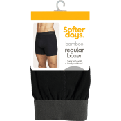 Boxer bambu M 1p svart Softer Days.