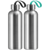 Termosflaska rostfri Active svart/aqua 0,5l ICA.