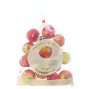 Äpplen i påse Röd Sort 1kg Hebe Frukt & Grönt.