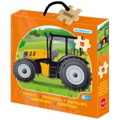 Pussel Traktor 15 bitar Kärnan.