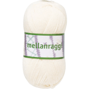 Garn Mellanraggi Natur 100g Järbo.