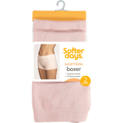 Boxer seamless L/XL 2p puderrosa Softer Days.