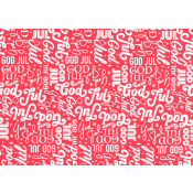 Julpapper God jul 0,7x3m ICA.