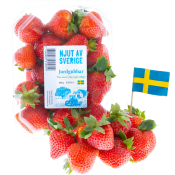 Jordgubbar Sverige 400g Hebe Frukt & Grönt.