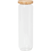 Glasburk med bambulock 29,5cm Zeline.