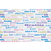 Presentpapper Grattis.