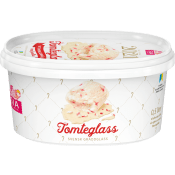 Tomteglass Chokladbräck med polka 500ml Sia Glass.