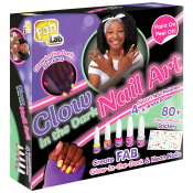 Nail Art Glow in the dark Fab Lab.