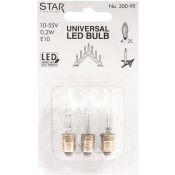 Reservlampa 3-p Universal LED E10 10-55V Star Trading.