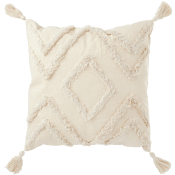 Kudde tuftad 45x45cm Hemtex24h.