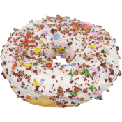 Donut Crushed Candy White 57g Donut Worry Be Happy.