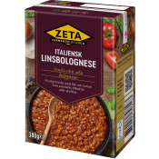 Italiensk Linsbolognese 380g Zeta.