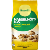 Hasselnötsmjöl 300g Risenta.