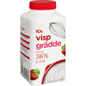 Vispgrädde 36% 2,5dl ICA.