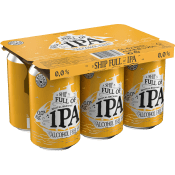 Öl Ship Full of IPA alkoholfri 0,0% 6x33cl Brutal Brewing.
