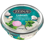 Labneh Vitlök & Mynta 200g Zeinas.