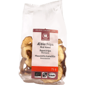Äppelchips med kanel 75g KRAV Urtekram.