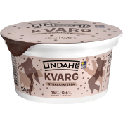 Kvarg Stracciatella 0,6% 150g Lindahls.
